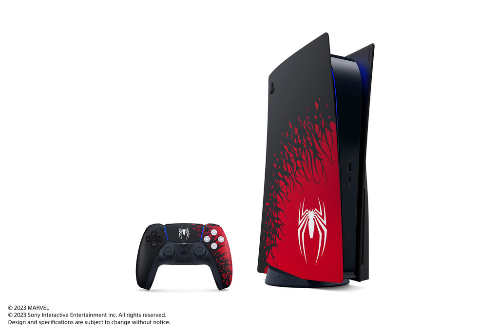 Newest Sony PlayStation_PS5 Spider-man 2 Limited Edition Console (Disc Version)