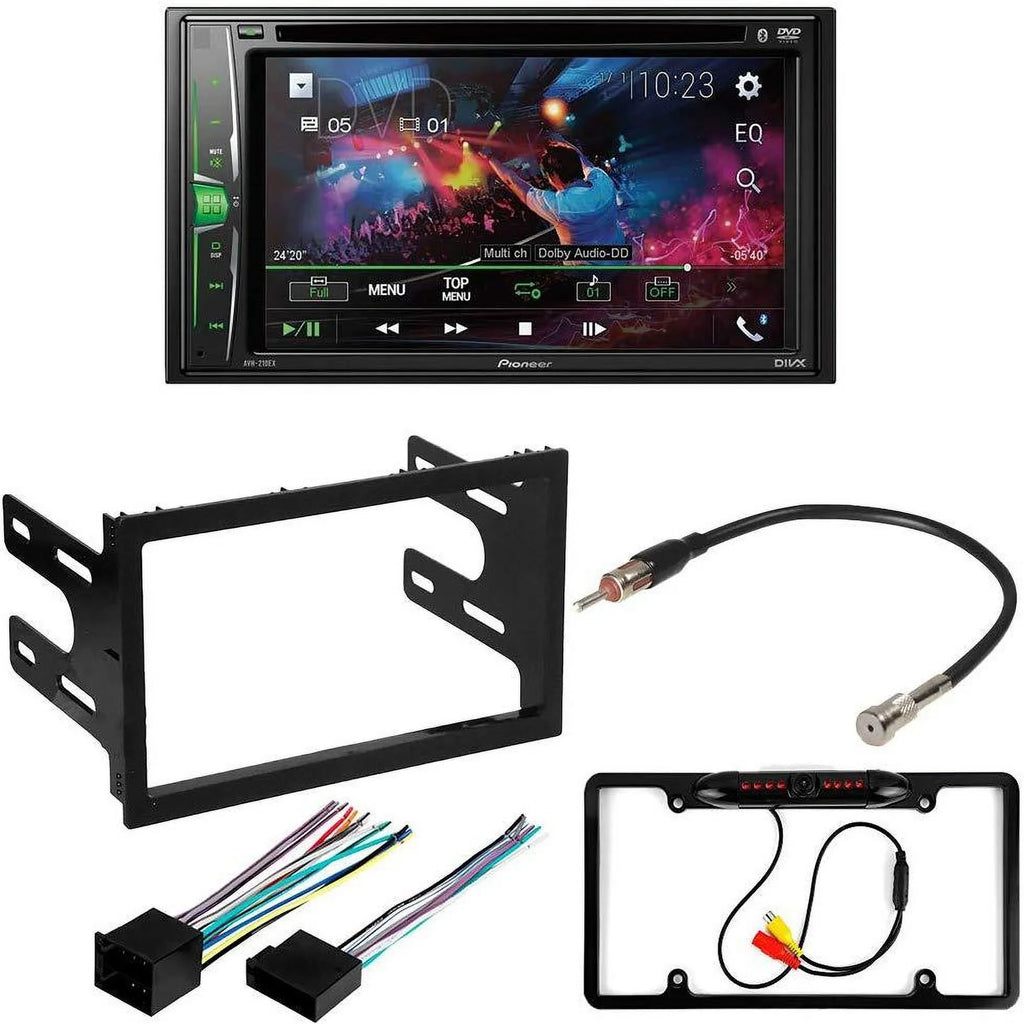 Bundle for Volkswagen Passat 1998-1999 / Pioneer -241EX Double  Car Stereo with Bluetooth/Backup Camera/Installation Kit/in-Dash / / 6.2" Touchscreen Digital Media Receiver