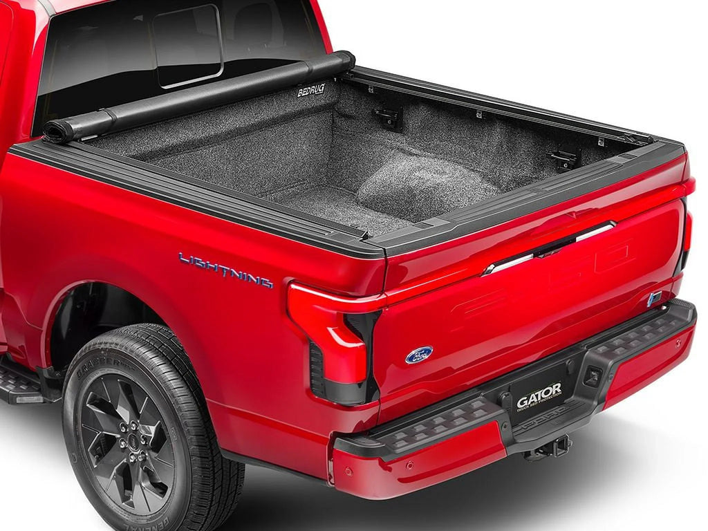 Gator by RealTruck  Roll-Up Tonneau Cover Compatible with 2022-2024 Toyota Tundra 6'7" Bed w/ Deck Rail System