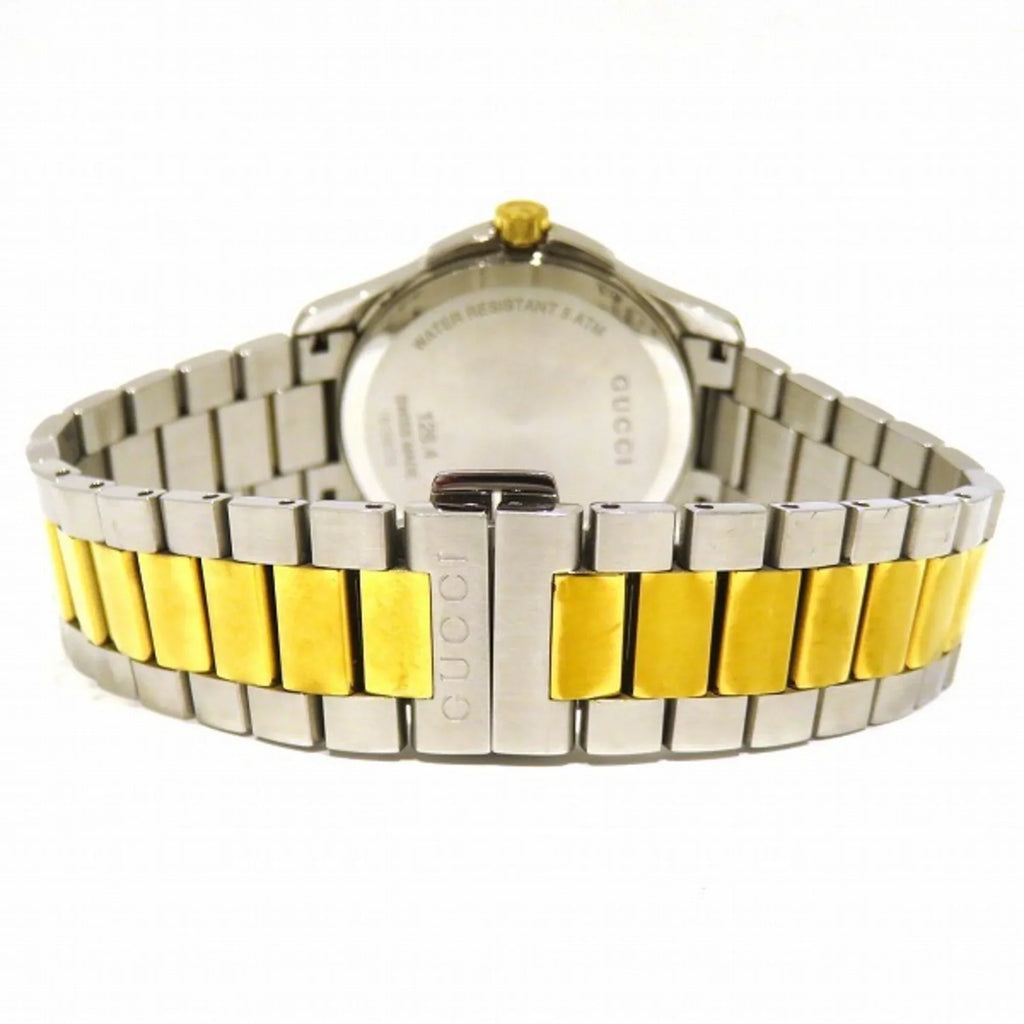 Authenticated Used Gucci   timeless date 126.4 quartz watch men