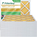 Filterbuy 20x20x1  11 Pleated   Furnace Air Filters (12-Pack)