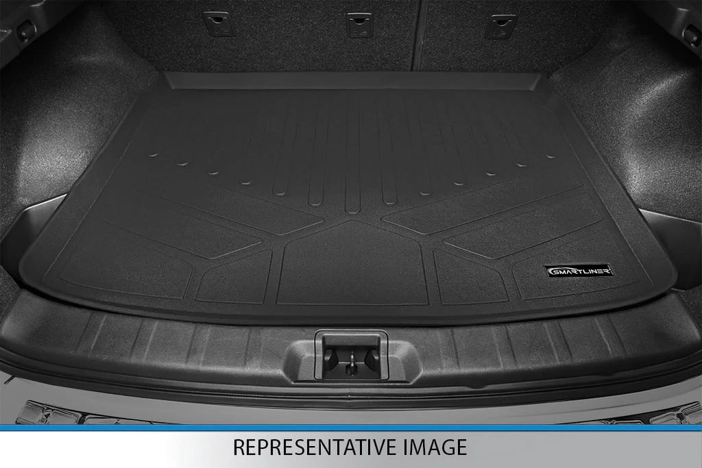All Weather Custom Fit Cargo Trunk Liner Floor Mat Black Compatible With 2007-2014 Ford Edge / 2011-2015 Lincoln