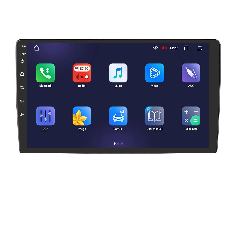 2S Series 9" 4+32GB Touchscreen Android 12 Octa Core  1280*720 Car Gps Navigation Stereo Carplay