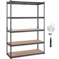 Storage Shelving Unit 72 in.  x 48 in.  x 18 in.  ,Garage Storage Rack 5-Tier Adjustable 2000 lbs Load