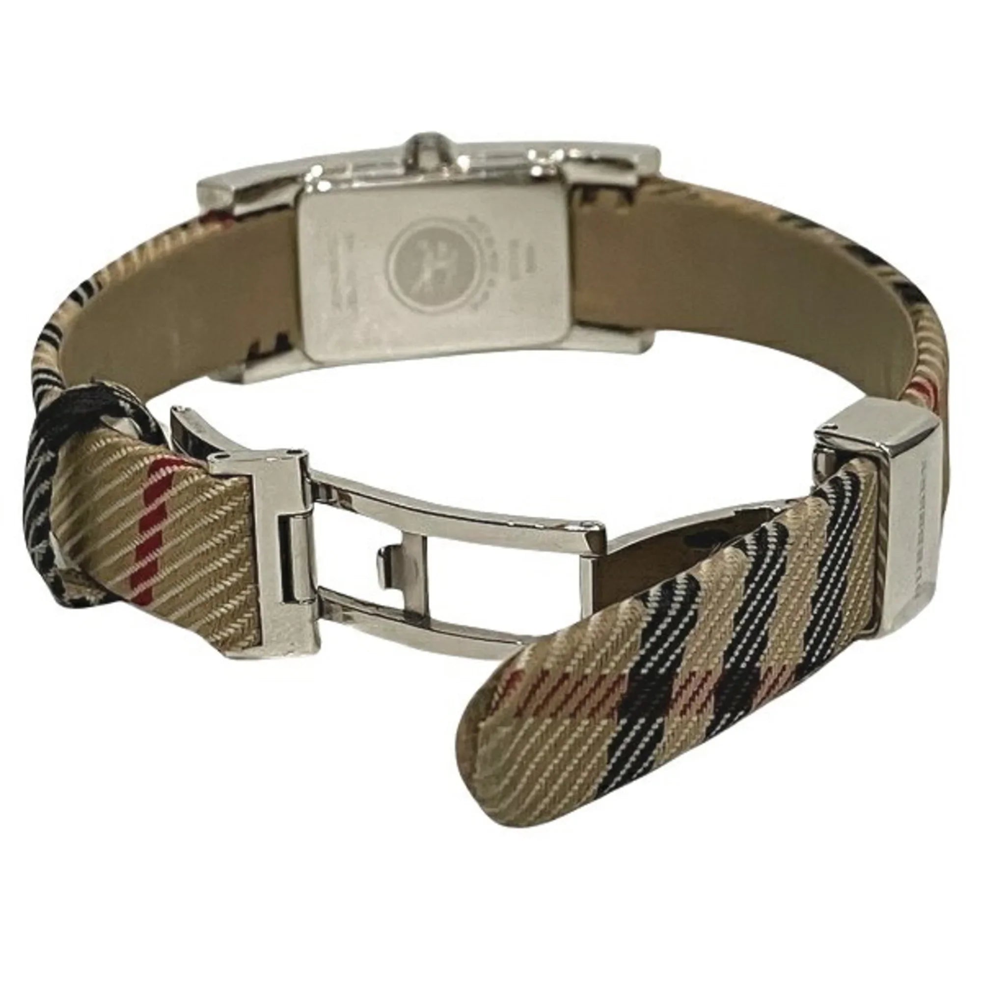 Pre-Owned Burberry  Quartz Check Square Watch Women's (Good)