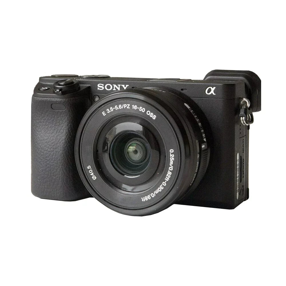 Sony Alpha a6400 Mirrorless Digital Camera with 16-50mm Lens + 128GB + Bag+  Filter- Basic Kit