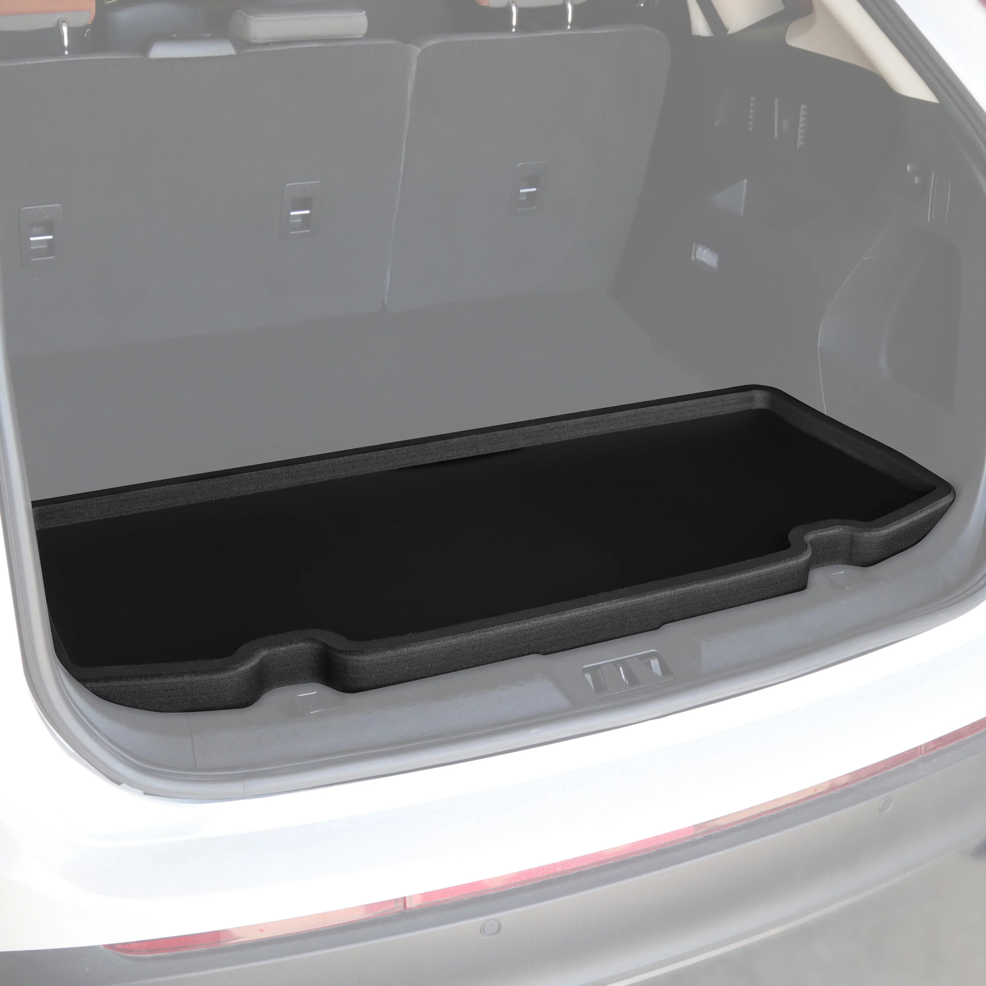 Red Hound Auto Cargo Rear Trunk Mat Liner Tray Custom Direct Fit Floor Hatch Black Foam Compatible with Ford Edge 2015-2018 Anti-Rattle Waterproof Protector