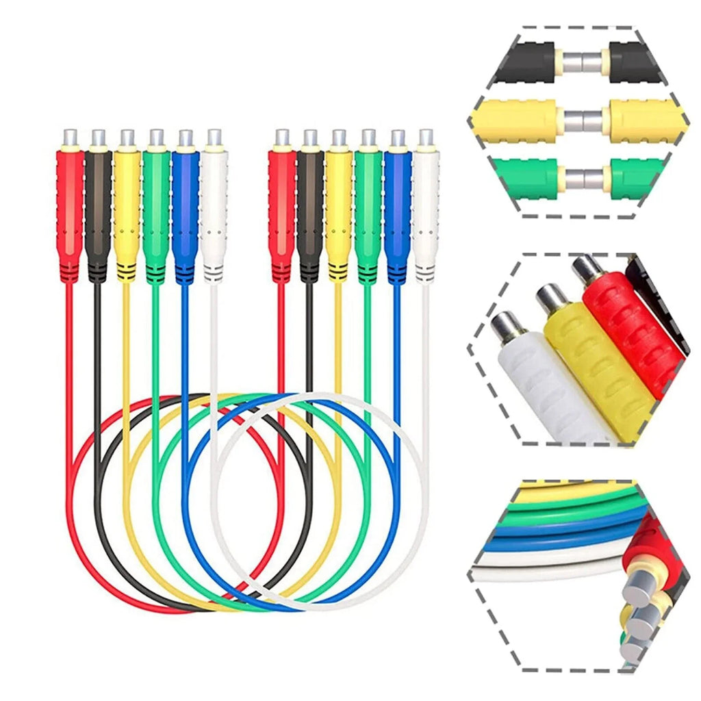 6X  Thermostat Test Magnetic Silicone Lead Jumper Cable Wires Flexible 30VAC