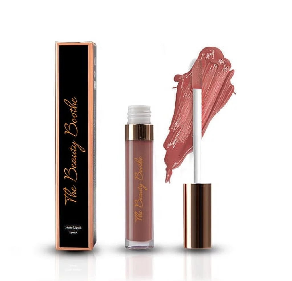 Mauve Bare Lips/ Nude- Natural Long-Lasting Matte Lipstick -"Angel"