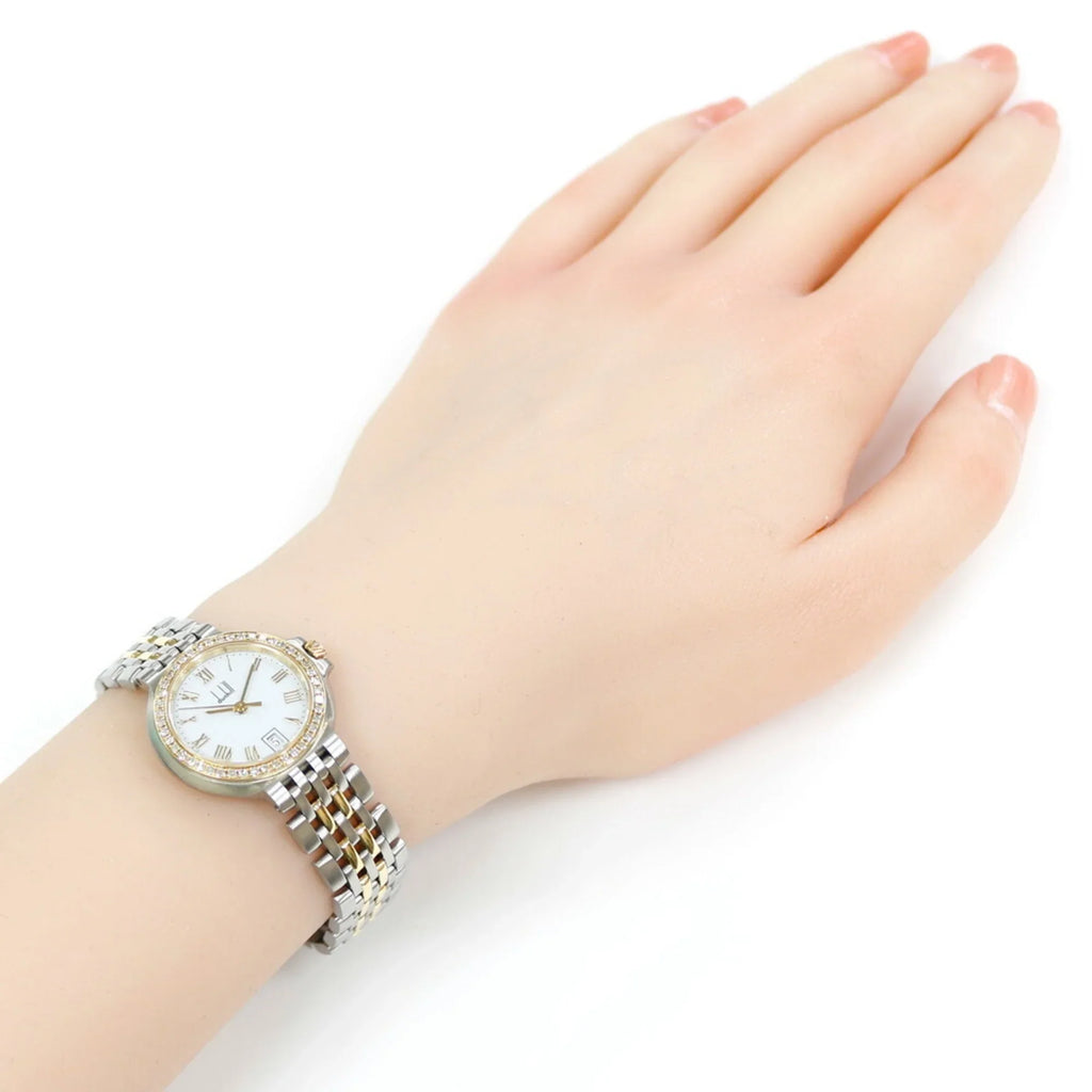 Pre-Owned Dunhill Elite Quartz Stainless Steel Women's Watch (Good)