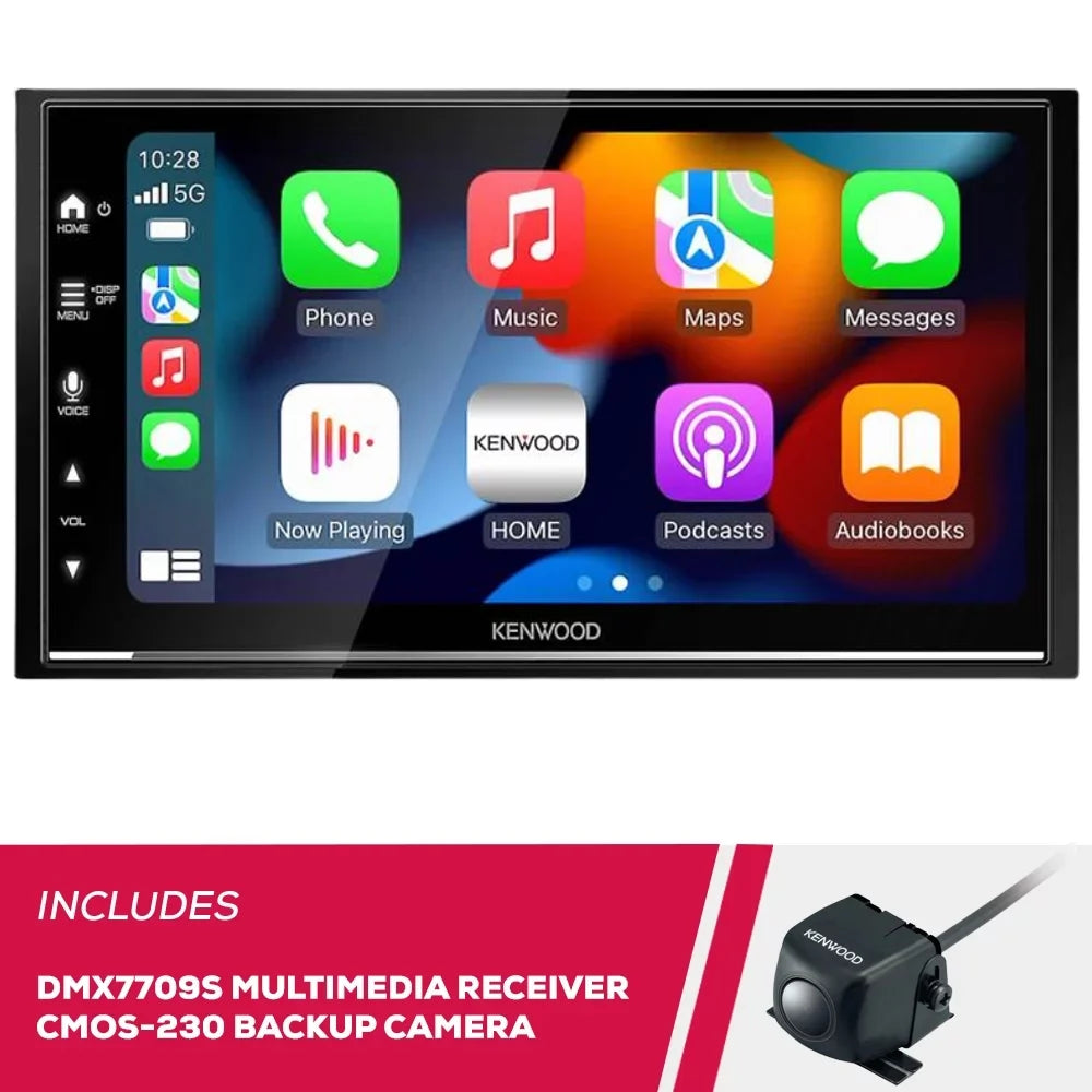 New Kenwood  6.8" Multimedia Receiver and -230 Universal Backup Camera