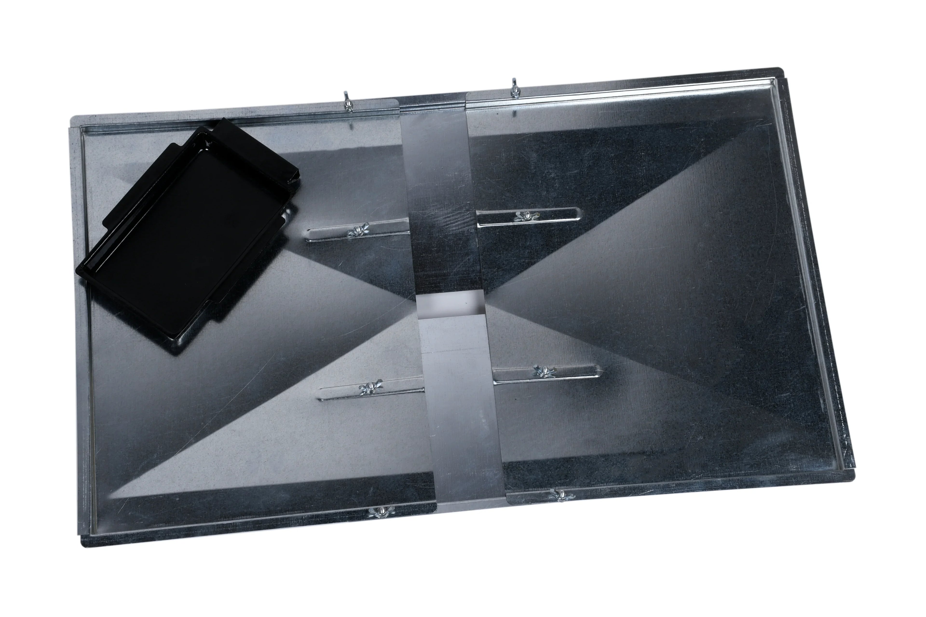 Replacement Grease Tray Set for Bbq Grill Models from Char-broil, Weber, Nexgrill, Dyna Glo, Kenmore, Back-yard Grill, , Uniflame and Others (Length 20" to 24", Width 14")
