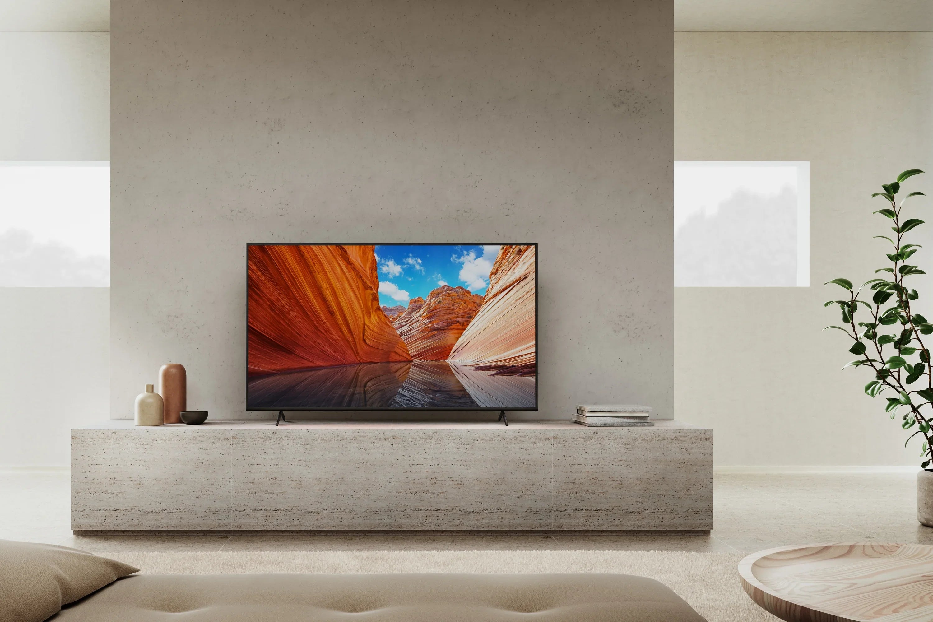 Restored Sony 50" Class 4K  (2160p)  Google Smart    Series  (Refurbished)