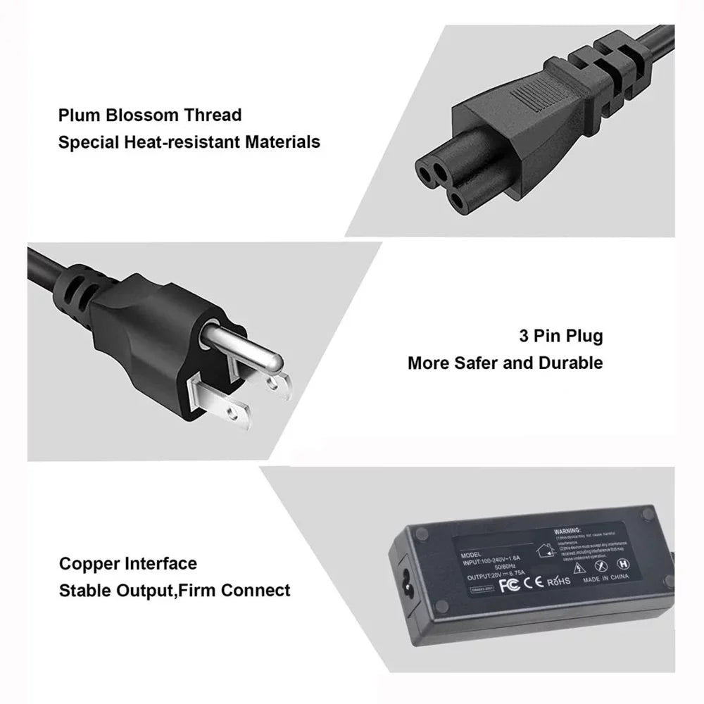'-Geek 135W  Power Supply Adapter Charger for Lenovo -70 -70 -80 Mains