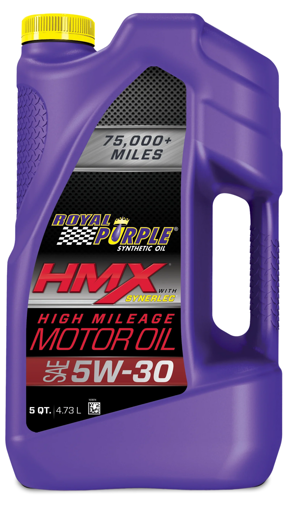 Royal Purple  5W-30 High Mileage Motor Oil, 5 Quarts