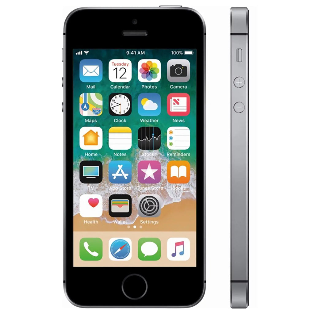 Apple iPhone  32GB & Locked Phone with 12MP Camera - Space Gray (Used)