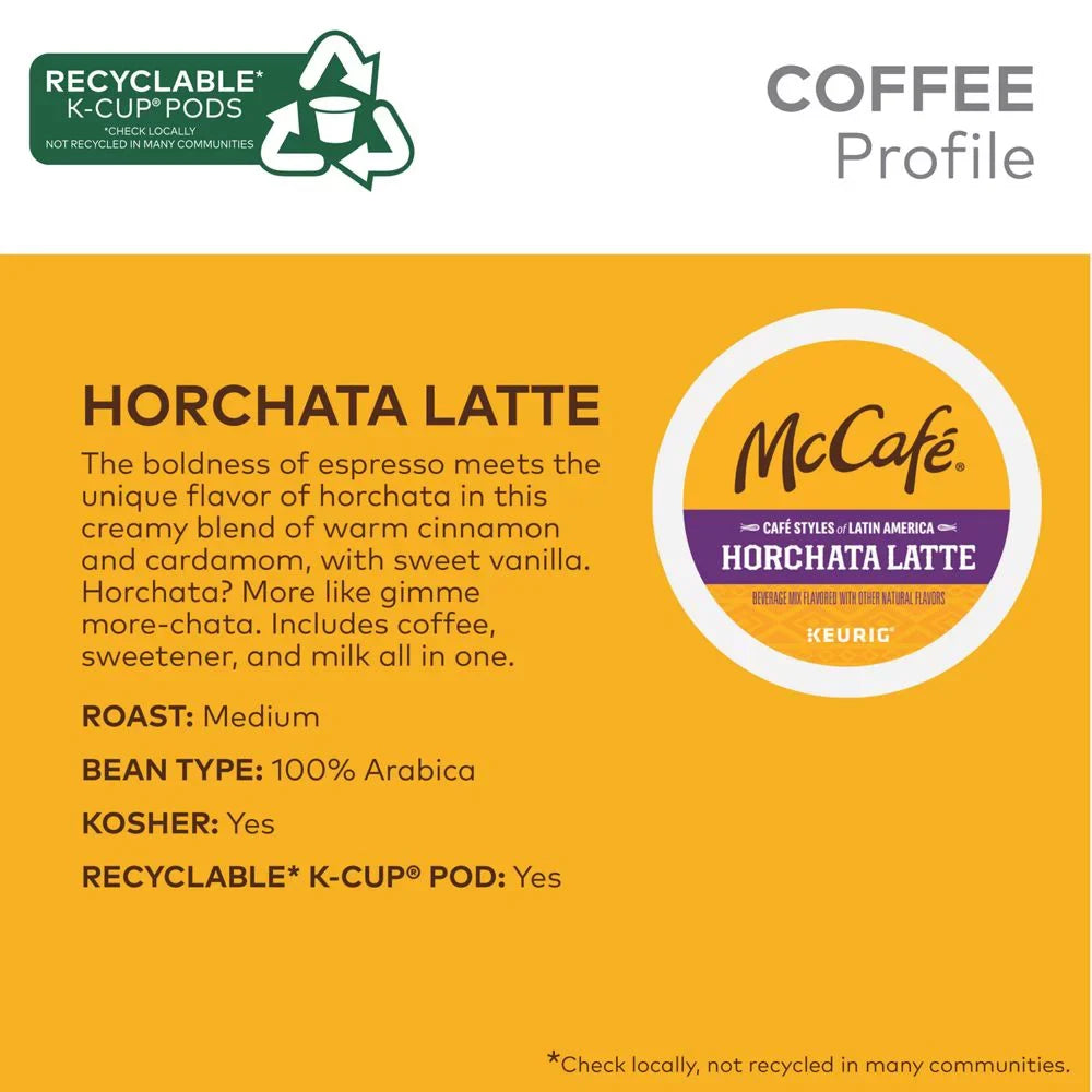 Horchata Latte Medium Roast -Cup Box 60 ct.