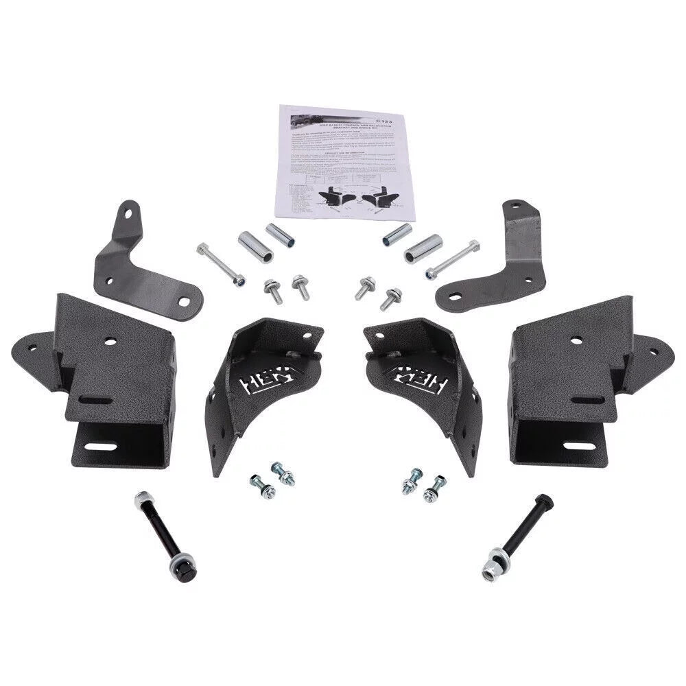 4.5"up lift Front Control Arm Drop Relocation Kit For 1984-2001 Jeep Cherokee