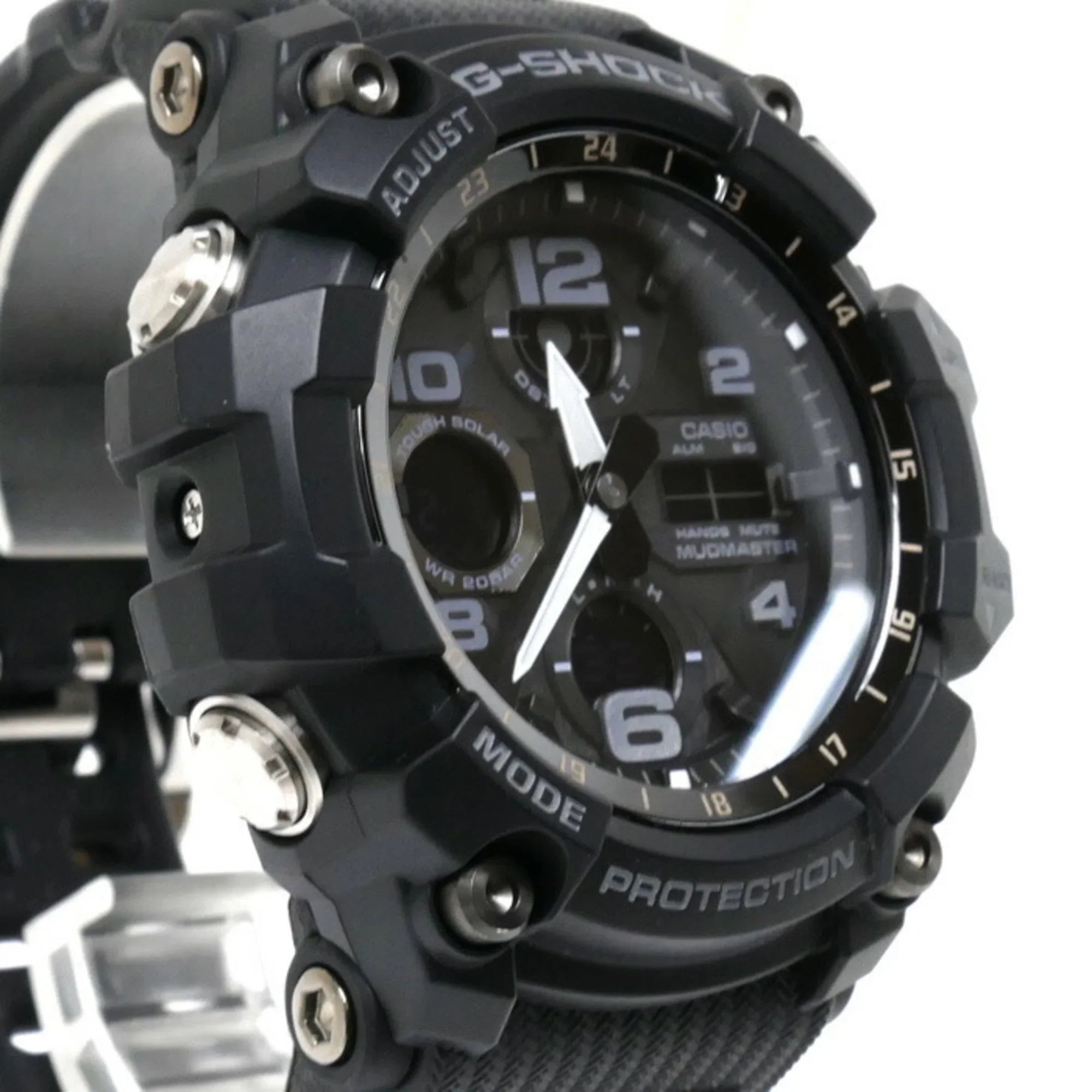 Pre-Owned  Casio - Mud Master Radio Watch Solar -100-1AER Overseas Model Men's (Good)