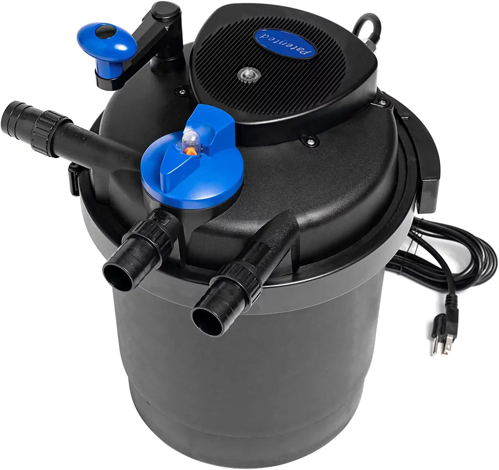 '-2500 Bio Pressure Pond Filter with 13w Clarifier, Up to 1600 gallons