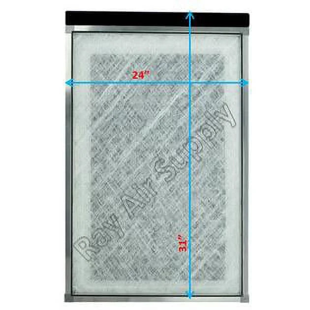 24x31 Replacement Filter Pads Compatible with MicroPower Guard Air Cleaner (3 Pack)