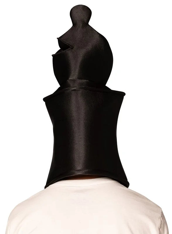 Rasta Imposta Ultimate Deluxe BlackBishopChessHeadpiece Halloween Mask Costume, Adult One Size, -