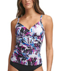 Calvin Klein     Twisted-Bust Tankini Top,  Small