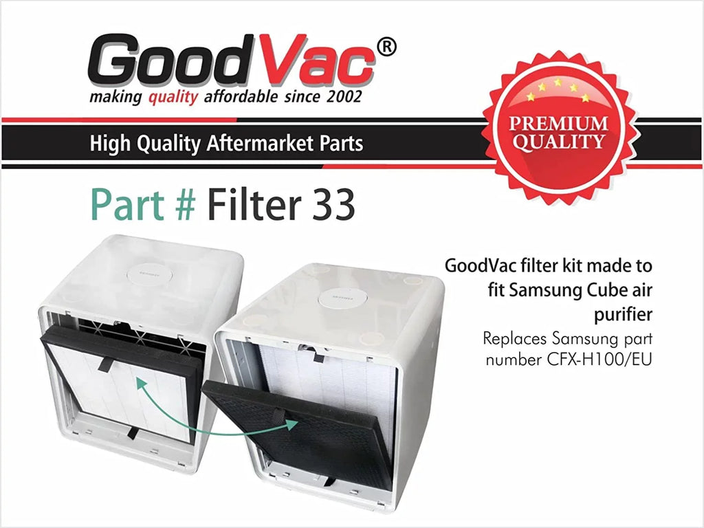 Replacement  True  Filter Kit Compatible with Samsung Cube Air Purifiers -/
