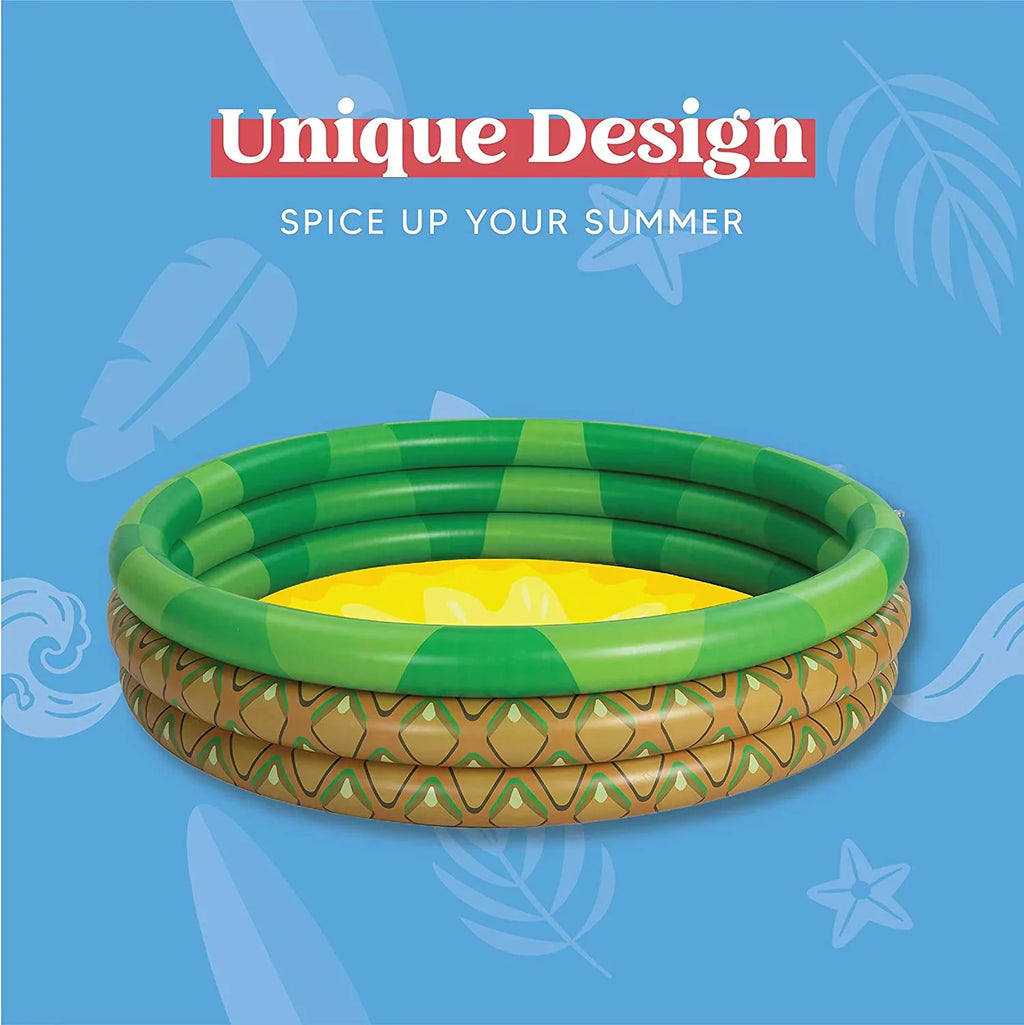 3 Packs 45  10 Inflatable Kiddie Pools Lemon Pineapple Avocado Inflatable Kiddie Pool Set for Kids Summer Fun Baby Swimming Pool Water Pool Pit Ball Pool