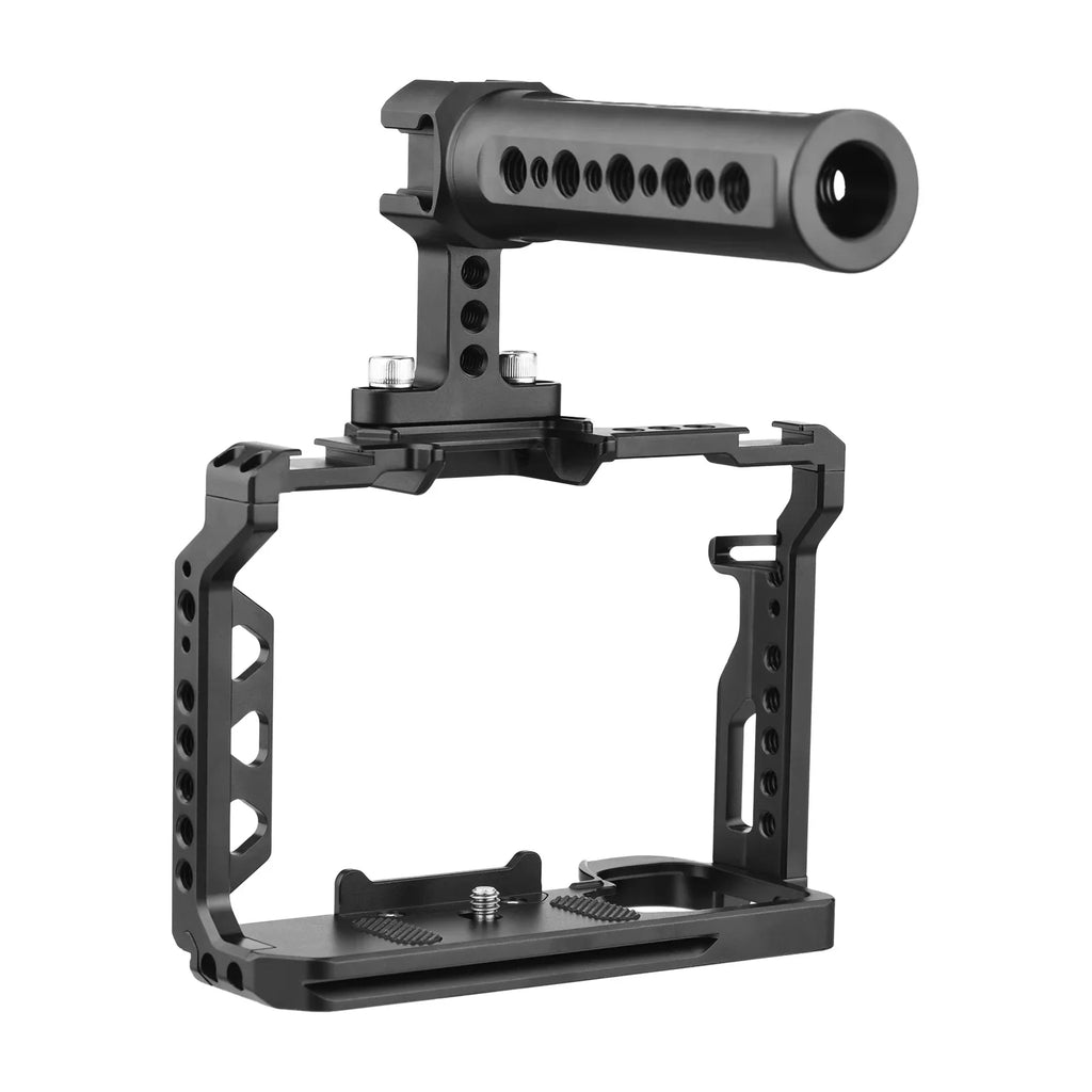 Camera Cage,Handle  With Handle Alloy Camera Kit Camera Kit With Qisuo