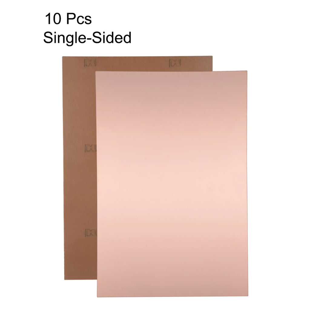 10 pcs 180x120mm Single-Sided Copper Clad Laminate  Circuit Bakelite Board 1.5mm Thickness  Prototyping  Board