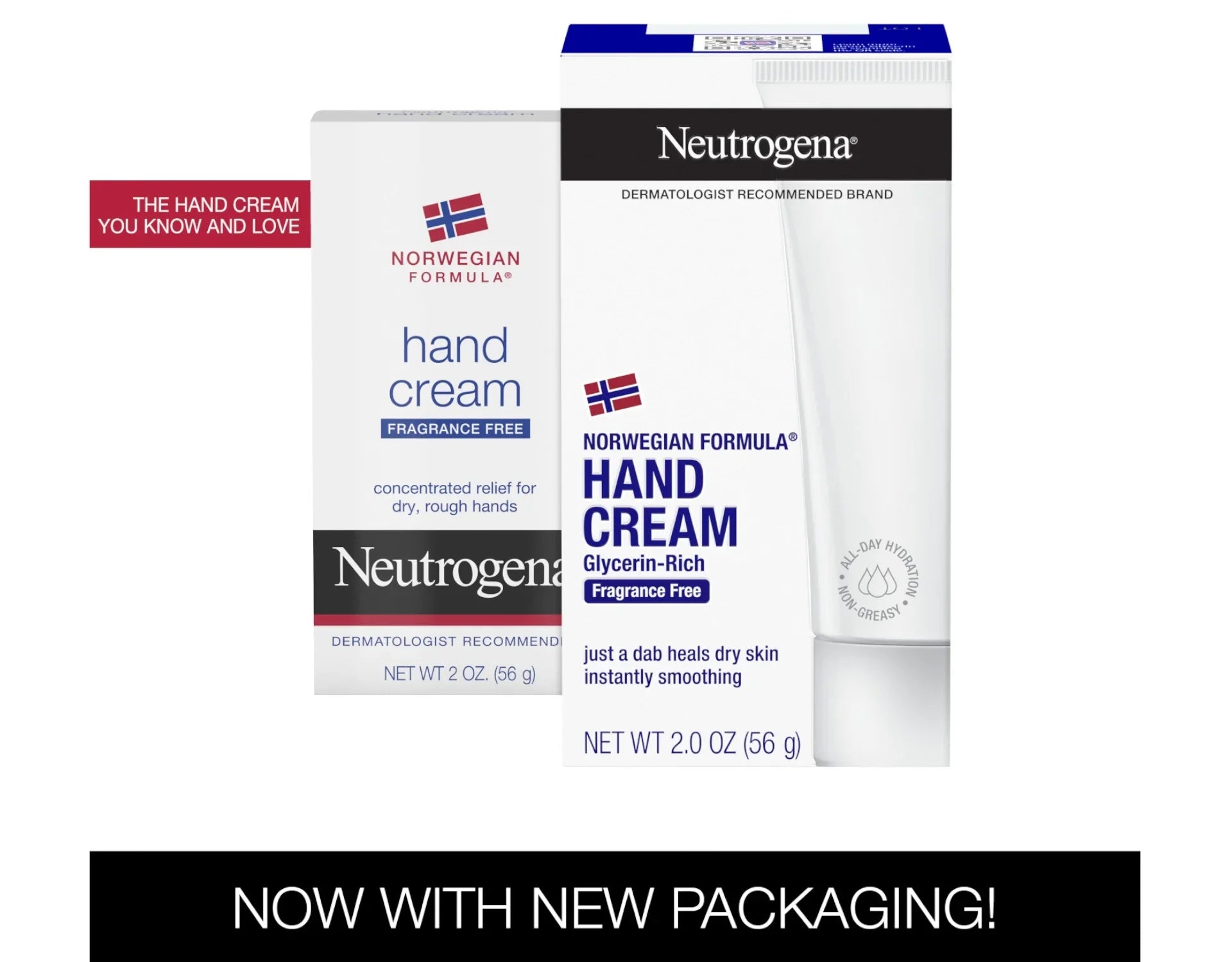 Neutrogena Hand Cream Norwegian Formula Fragrance Free for Chapped Skin 2 Oz 3PK