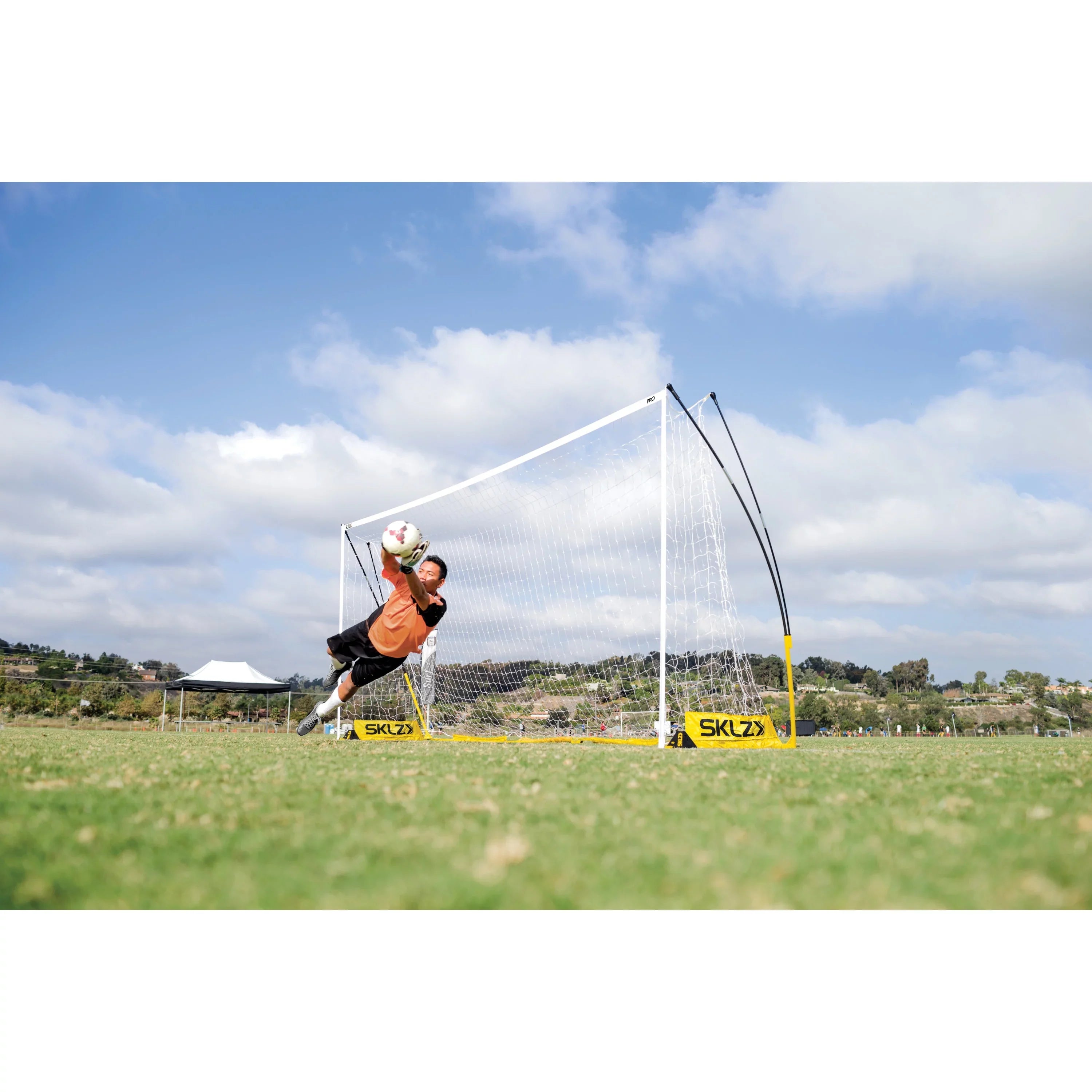 Pro Training Soccer Goal for Individual or Group Practice
