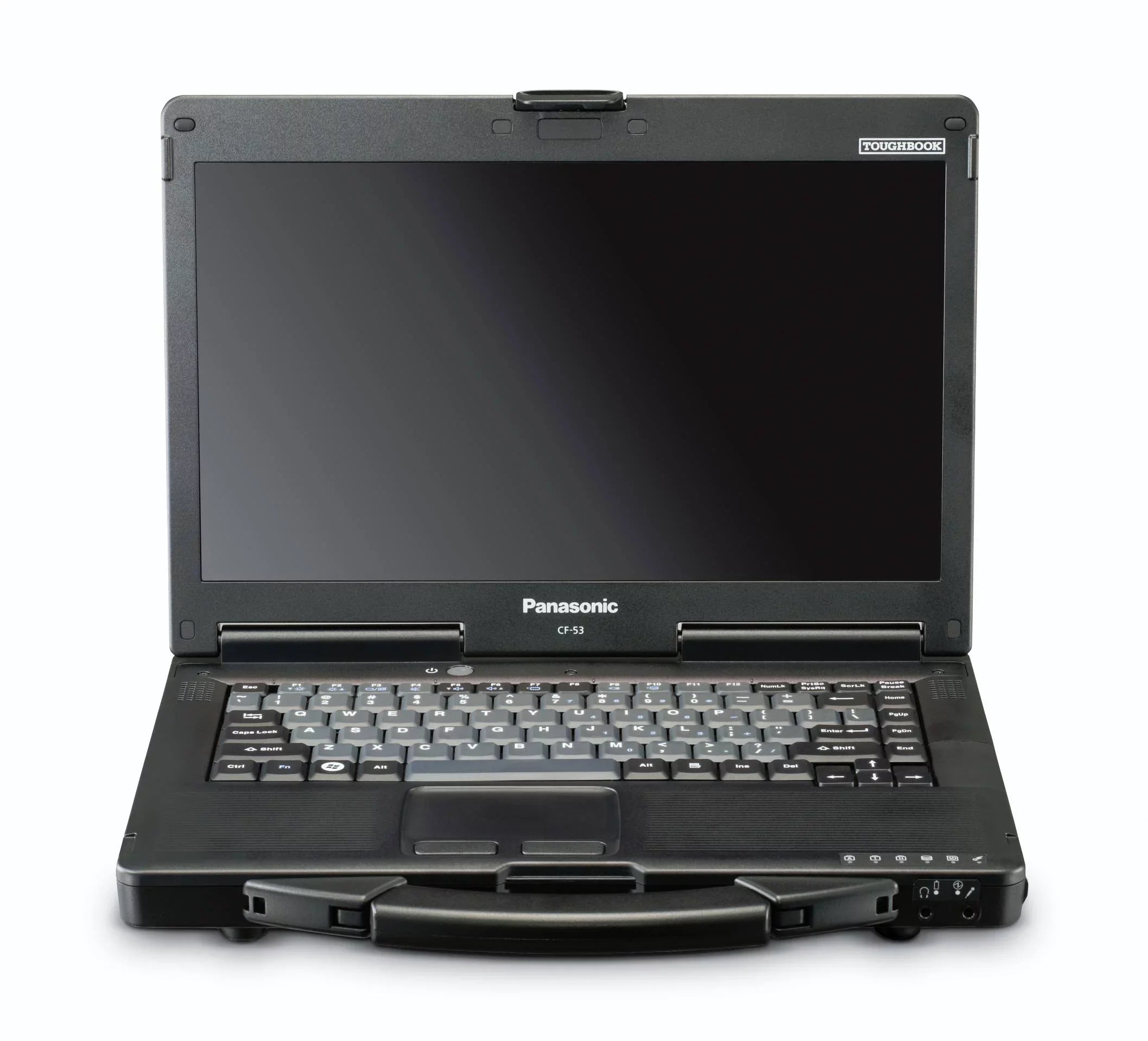 Used Panasonic  Grade -53 Toughbook 14-inch (High Definition-720p  1366 x 768) 2.1GHz Core i5 250GB  2  Memory Win 7 Pro  Power Adapter Included