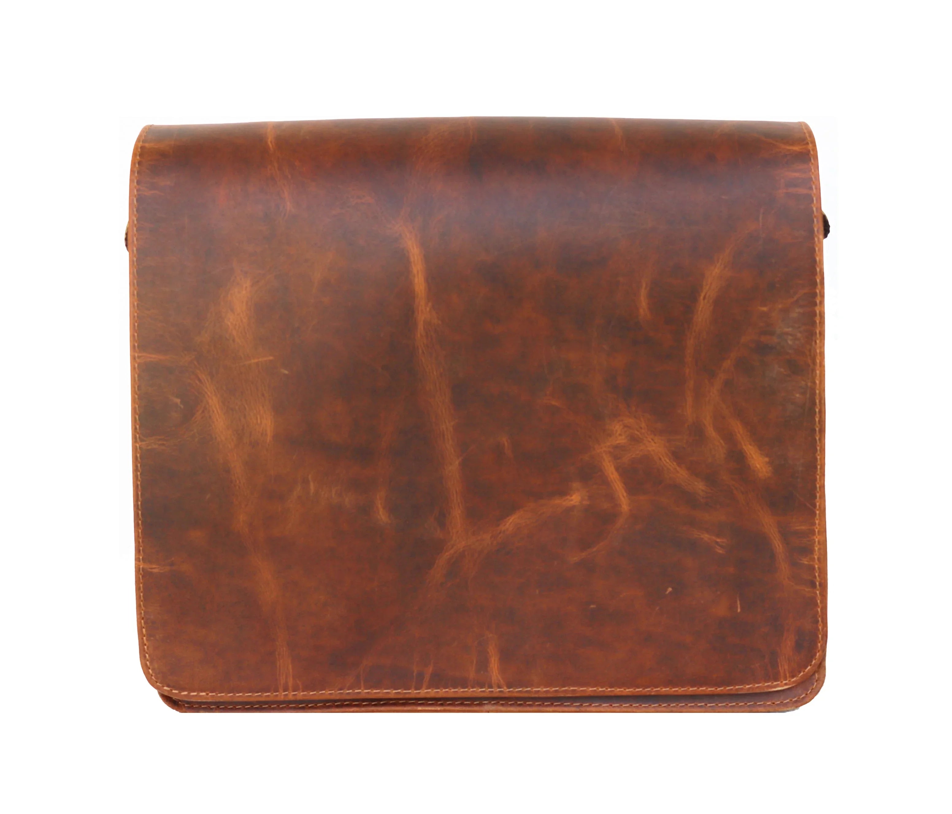 Handmade Leather satchel bag for iPad office briefcase gift for men MacBook bag distressed shoulder bag