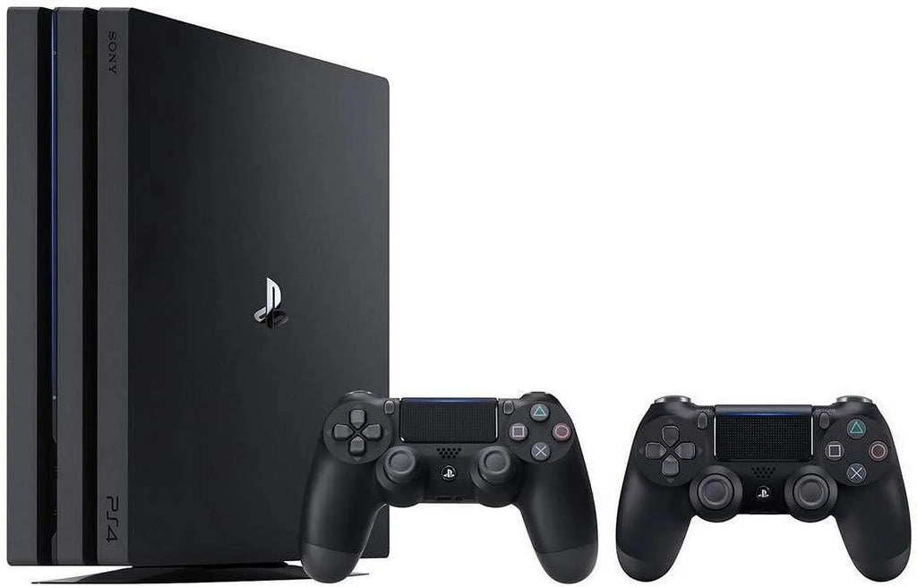 PlayStation 4 Pro Console Bundle (2 Items):  Pro 1TB Console and an Extra  Dualshock 4 Wireless Controller - Jet Black
