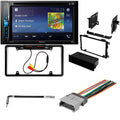 Bundle with Pioneer Multimedia  Car Stereo and Installation Kit - for 2006-2007 Isuzu i-350 / Bluetooth Touchscreen, Backup Camera, Double Din in-Dash Mounting Kit