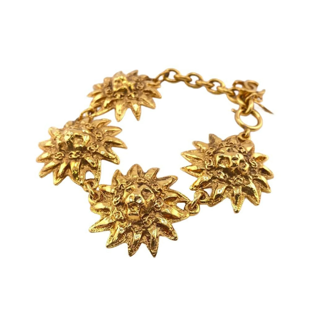 Pre-Owned  Lion Bracelet Gold Women's  (Good)