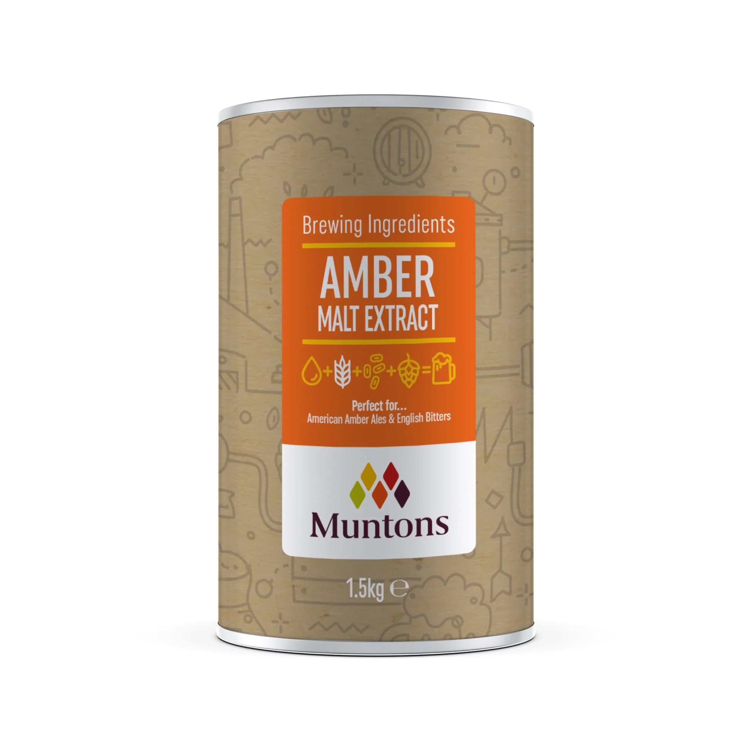Malt Extract Amber - Craft Exceptional American Amber Ales and English Bitters (1.5 kg | 3.3 lb)