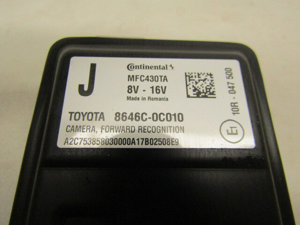 Pre-Owned 2018-2021 Toyota Tundra Windshield Mounted Lane Departure Camera   (Good)