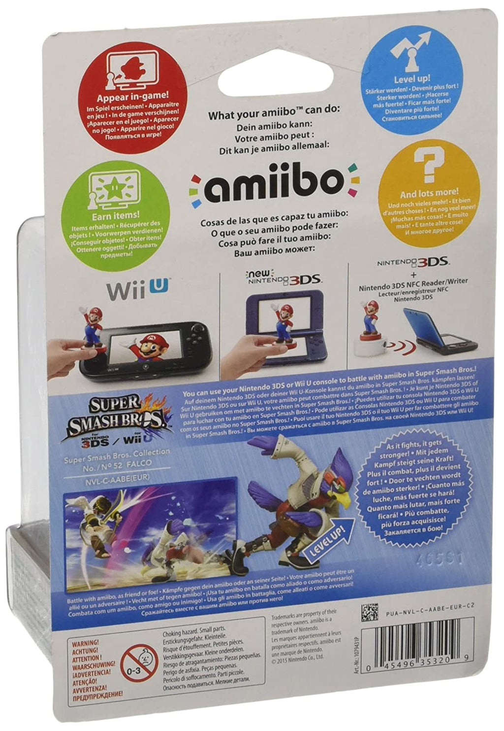 Falco No.52 amiibo (Nintendo Wii /3DS) European Version