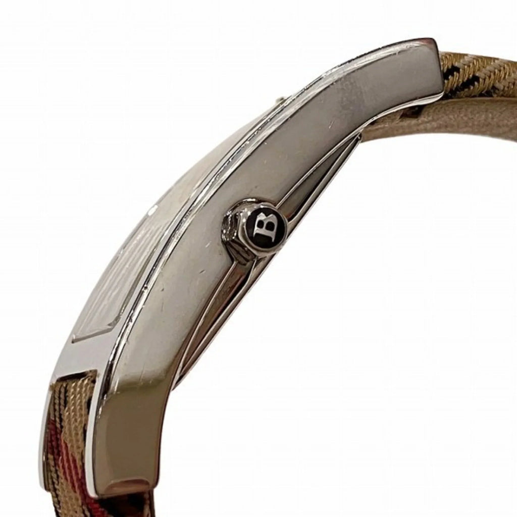 Pre-Owned Burberry  Quartz Check Square Watch Women's (Good)