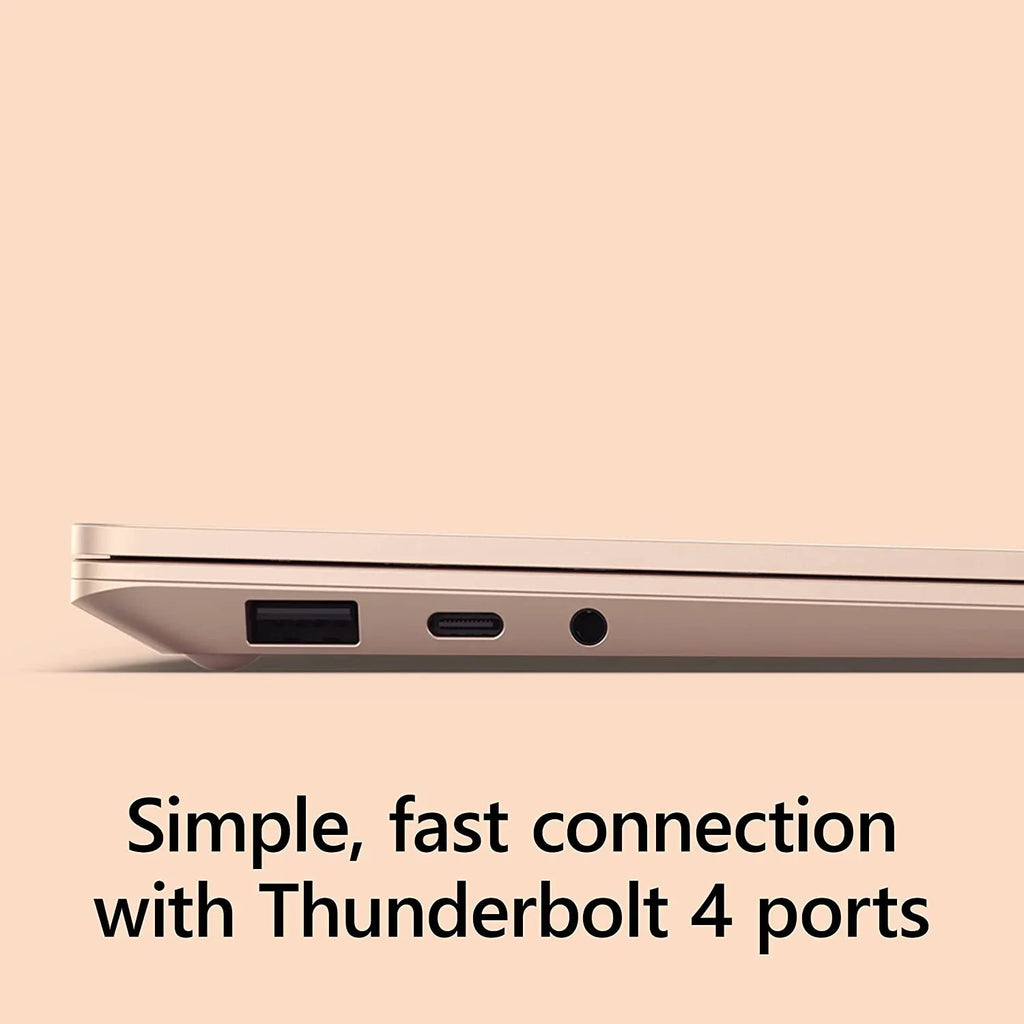 Microsoft Surface Laptop 5 (2022), 13.5" Touch Screen, Thin & Lightweight, Long Battery Life, Fast Intel i5 Processor for Multi-Tasking, 8GB 512GB Storage with Windows 11, Sandstone