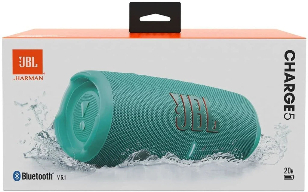 Open Box  Charge 5 Teal Bluetooth Speaker