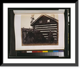 Historic Framed Print, Mule laden with casks - Boundary Commission huts, Colville, Columbia ., 17-7/8" x 21-7/8"