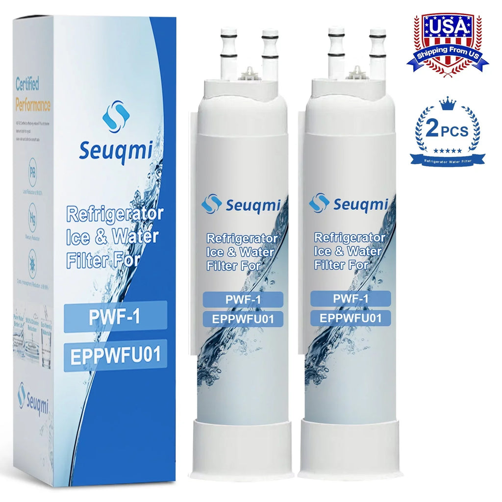 2Pack Seuqmi brand water and ice filters are suitable with Frigidaire®PurePour -1