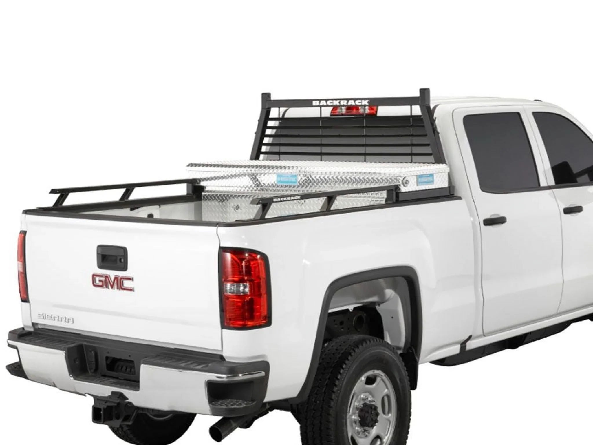 by RealTruck Side Rails to use w/ Standard Bed | Black, No Drill | 65509 | Compatible with 2017-2020 Ford -250/-350 6.5' Bed