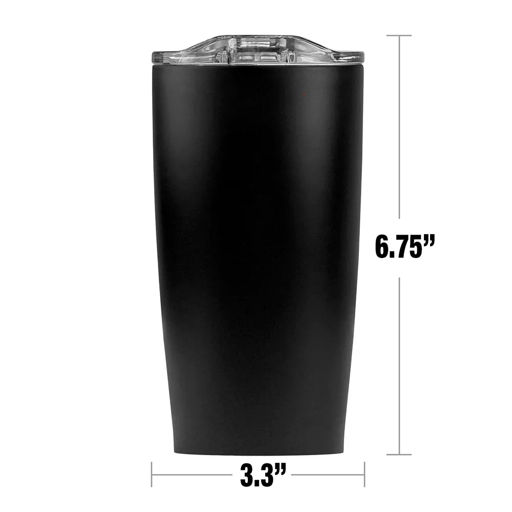 Harry Potter Hufflepuff Broomstick Badger Logo Stainless Steel Tumbler 20 oz Coffee Travel Mug/Cup, Vacuum Insulated & Double Wall with Leakproof Sliding Lid | Great for Hot Drinks and Cold Beverages