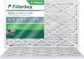 Filterbuy 10x20x1  13 Pleated   Furnace Air Filters (2-Pack)