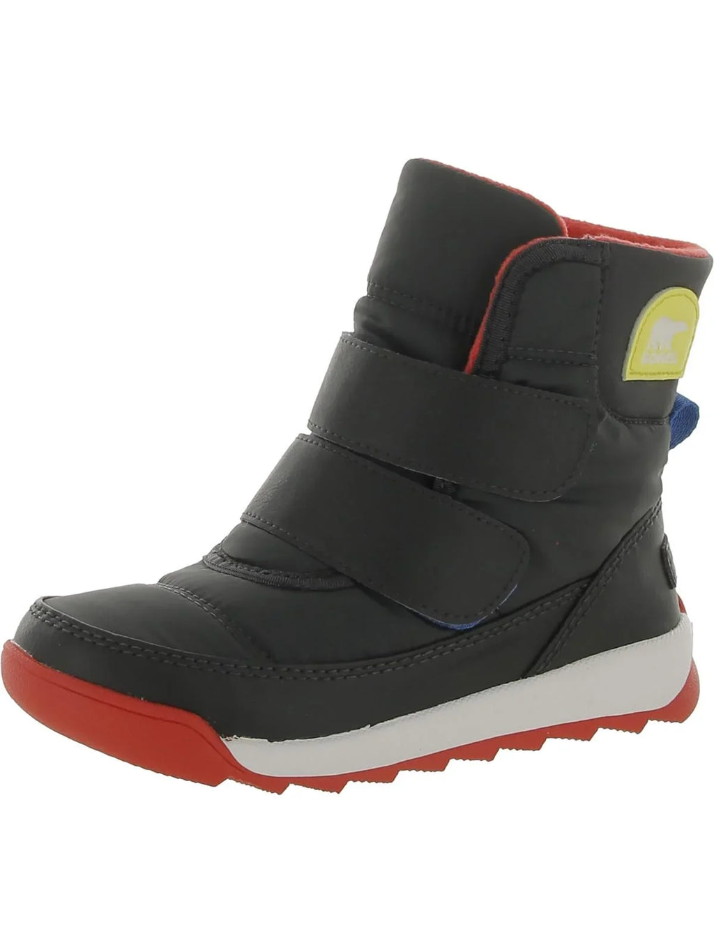 Sorel Boys Whitney  Little Kid Faux Leather Winter & Snow Boots